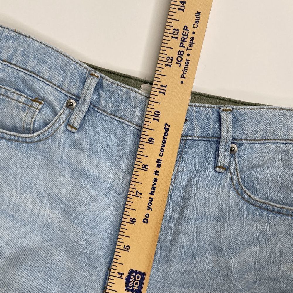 Frame Rigid Denim Le Beau Cargo Mix Pants Women's Canterbury Size 26 - Picture 11 of 11